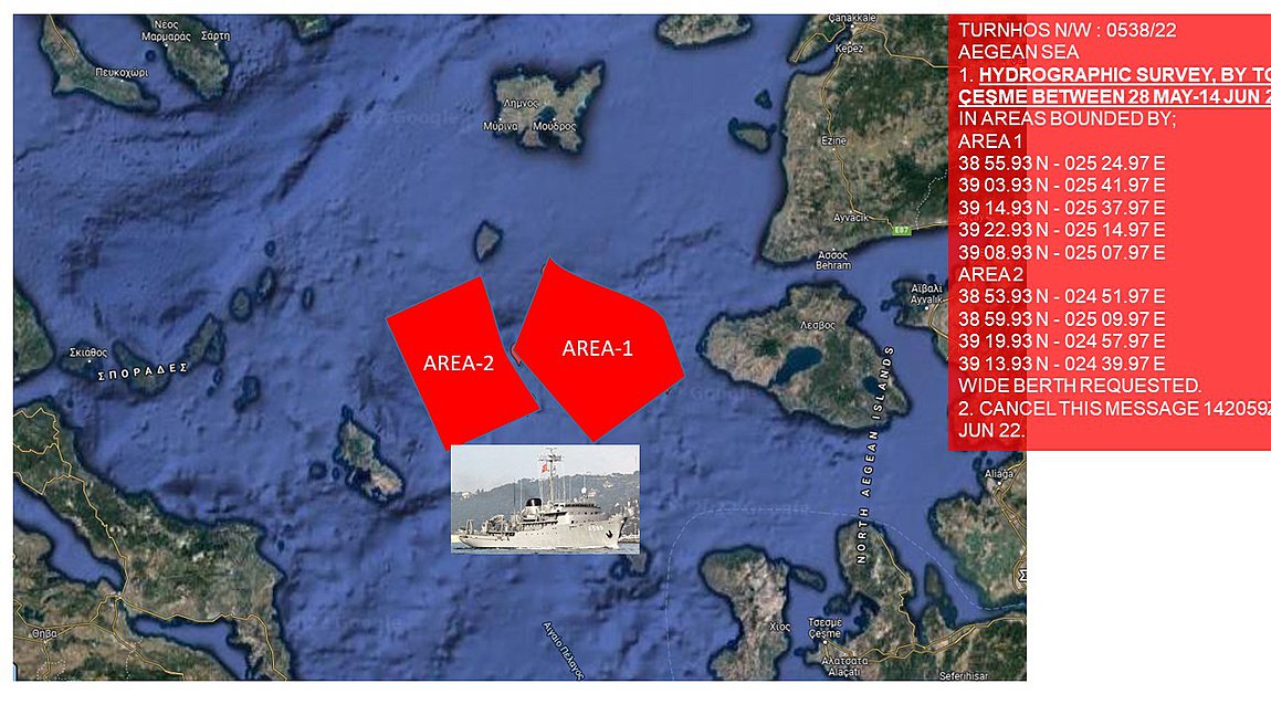 H Aγκυρα βγάζει και το Τσεσμέ στο Αιγαίο