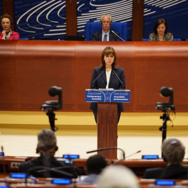 Ηχηρή απάντηση Σακελλαροπούλου σε Τούρκο βουλευτή για τις προκλήσεις της Άγκυρας- Βίντεο