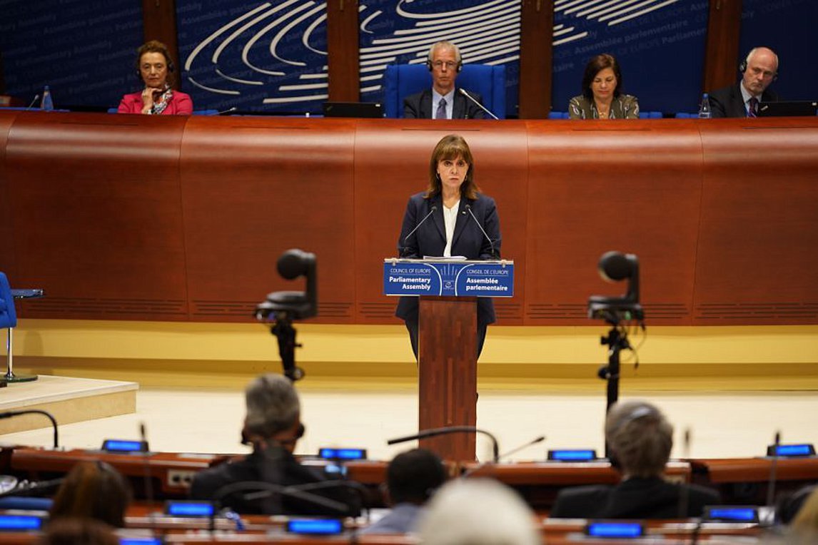 Ηχηρή απάντηση Σακελλαροπούλου σε Τούρκο βουλευτή για τις προκλήσεις της Άγκυρας- Βίντεο