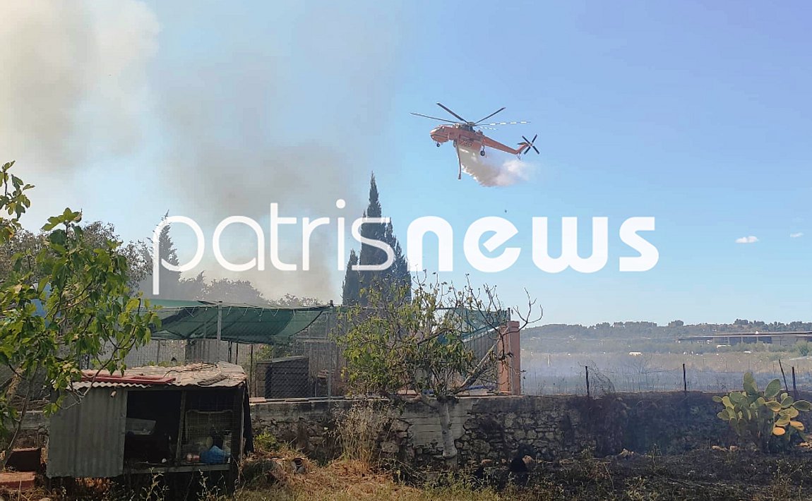 Σε ύφεση και οι τρεις φωτιές στην Ηλεία