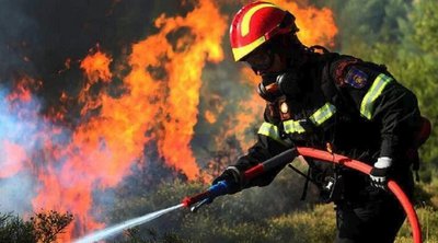 Κέρκυρα: Φωτιά στα Γλυφά