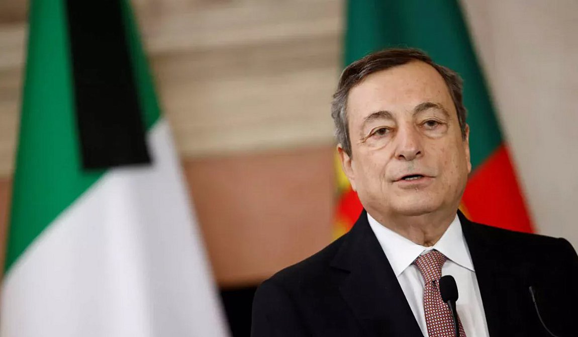 Ντράγκι: «Θα πρέπει να διαπραγματευθούμε με τον Αμερικανό σύμμαχο, με ομοψυχία»