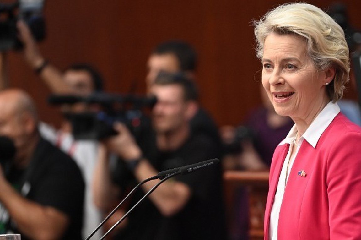 Φον ντερ Λάιεν: Ξεκινούν οι ενταξιακές διαπραγματεύσεις με Σκόπια και Τίρανα