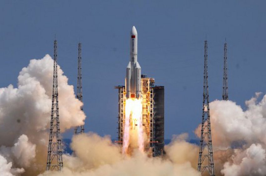 Το Πεκίνο εκτόξευσε τον δεύτερο θαλαμίσκο του διαστημικού του σταθμό - BINTEO