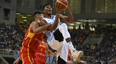 Double double Αντετοκούνμπο στο πρώτο φιλικό της Eθνικής ενόψει Ευρωμπάσκετ κόντρα στην Ισπανία - Βίντεο