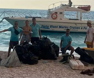Ζάκυνθος: Ιδιοκτήτες σκαφών μάζεψαν τα σκουπίδια στο Ναυάγιο μετά τις αντιδράσεις - 
Η απάντηση της Επιτροπής