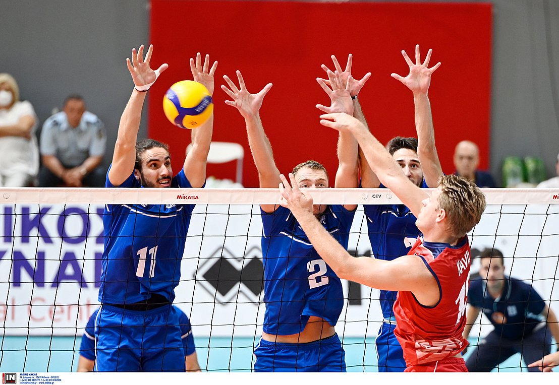 Άνετη νίκη και απευθείας πρόκριση στο Ευρωβόλεϊ 2023 για την Εθνική Ανδρών