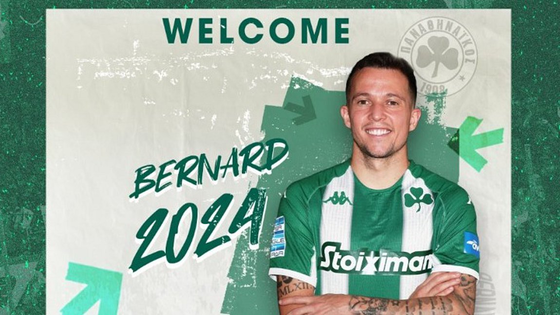 Παναθηναϊκός: Ανακοίνωσε την απόκτηση του Βραζιλιάνου Μπερνάρ
