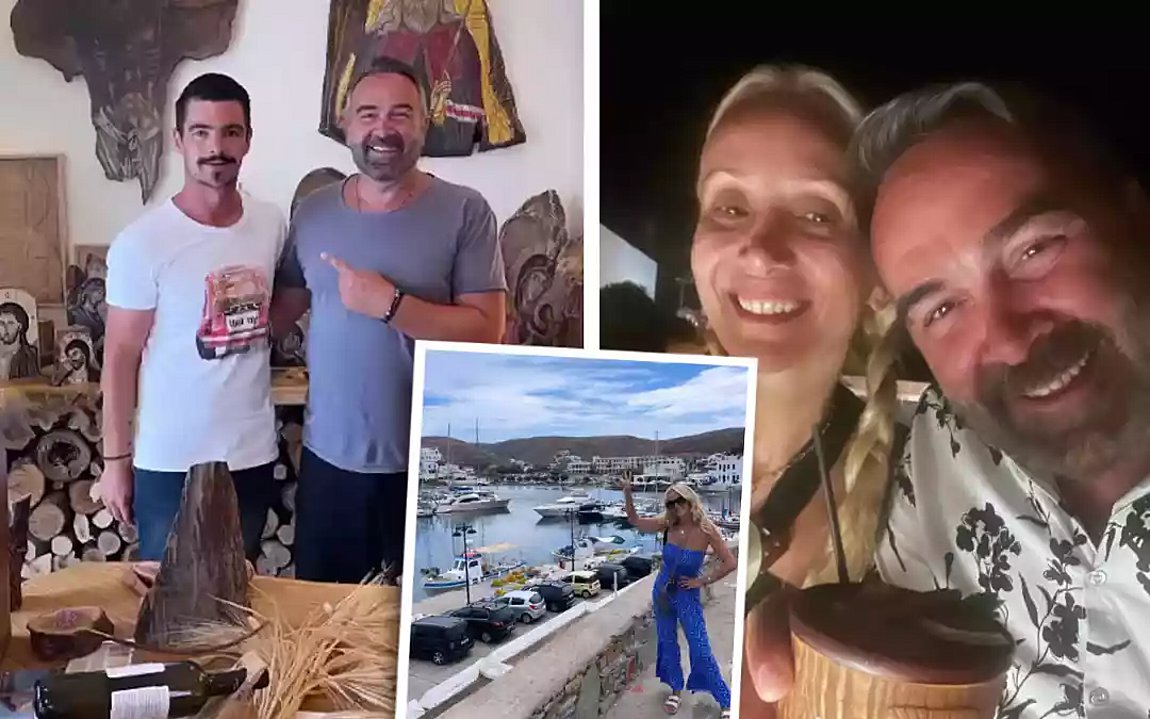 Ο Γρηγόρης και η Ναταλί στην Κύθνο για… διακοπές και «επενδύσεις»!