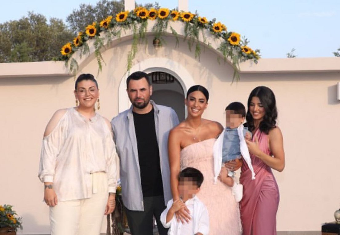 Γιώργος Παπαδόπουλος-Γαλάτεια Βασιλειάδη: Η λαμπερή βάπτιση του δεύτερου γιου τους