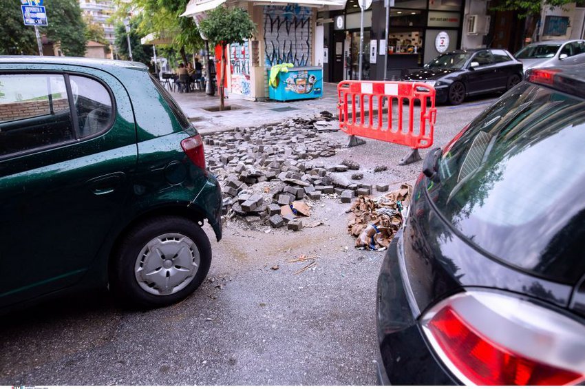 Salonic: Imagini de distrugere – Drumuri au fost spălate, tuneluri închise, standul TIF inundat