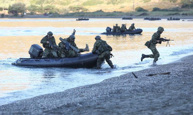 « Débarquement » de commandos grecs et français à Skyros dans le cadre de l’exercice « Argo 22 » – vidéo et photos |  unités, société