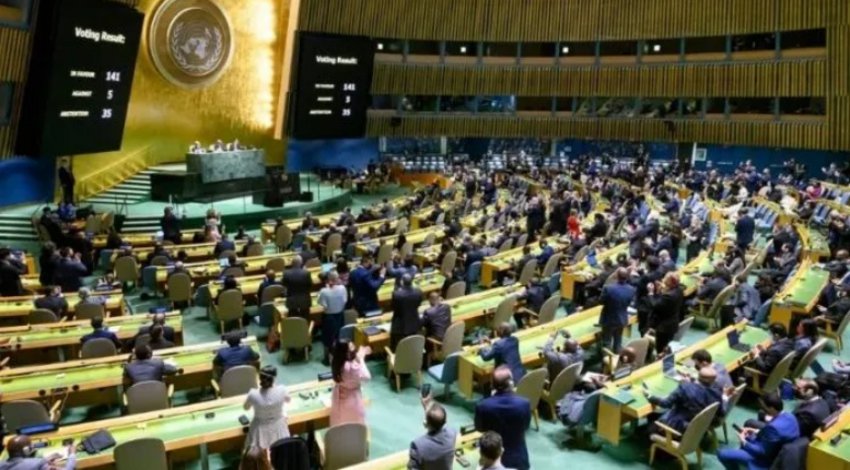 ΟΗΕ: Βέτο της Ρωσίας στο ψήφισμα που καταδικάζει την προσάρτηση ουκρανικών εδαφών