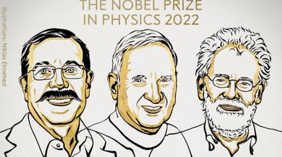 Με το Νόμπελ Φυσικής 2022 τιμήθηκαν οι Ασπέ, Κλόζερ και Τσάιλινγκερ