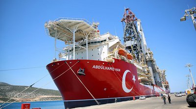 Οι Τούρκοι βγάζουν το γεωτρύπανο «Αμπντούλ Χαμίτ Χαν» στην ανατολική Μεσόγειο