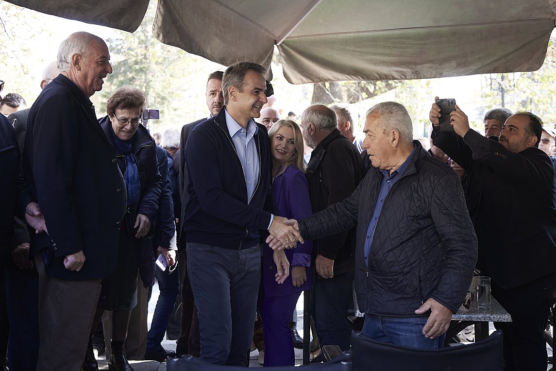 Μητσοτάκης από Πιερία: Η κυβέρνηση θα στηρίξει τους αγρότες και τους κτηνοτρόφους