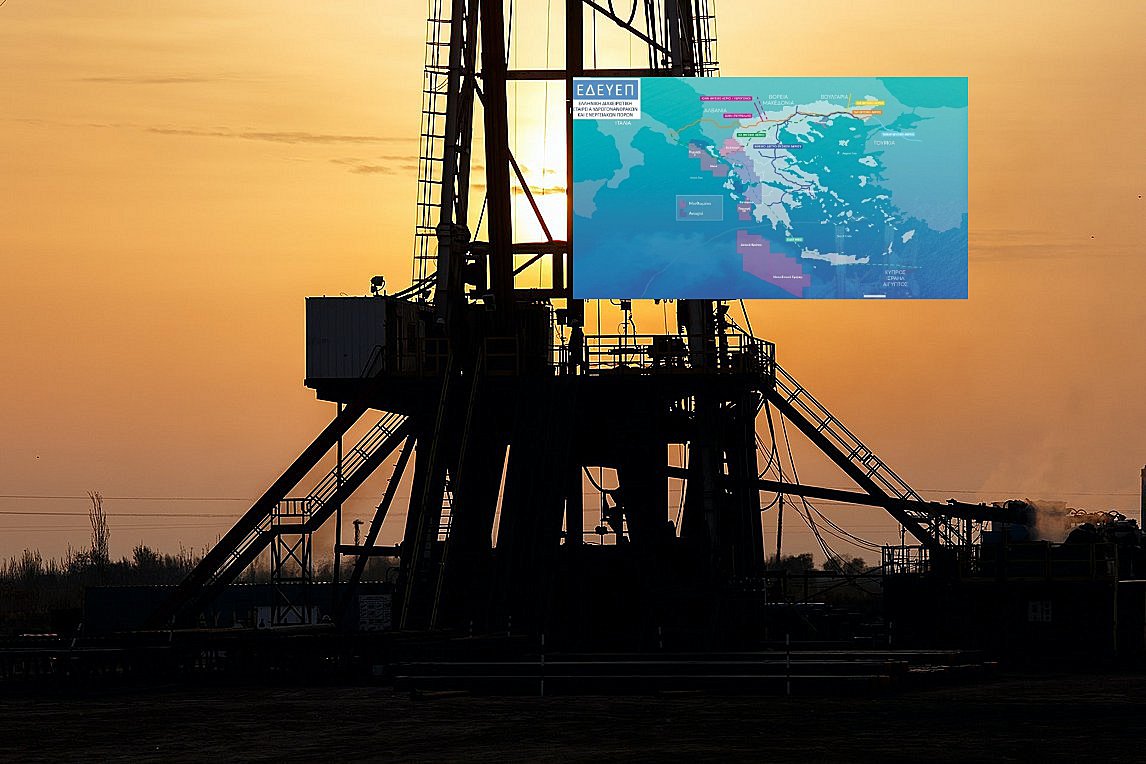 Υδρογονάνθρακες: Ο χάρτης των ερευνών για φυσικό αέριο