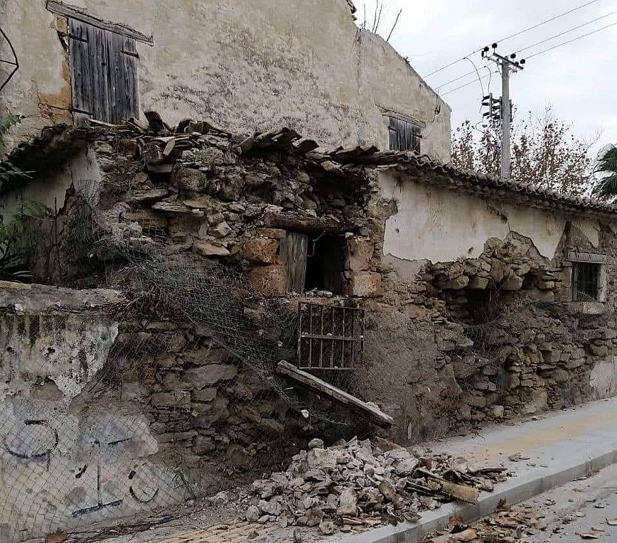 Ζάκυνθος: Σεισμός 3,7 Ρίχτερ προκάλεσε ζημιές στο Μετόχι