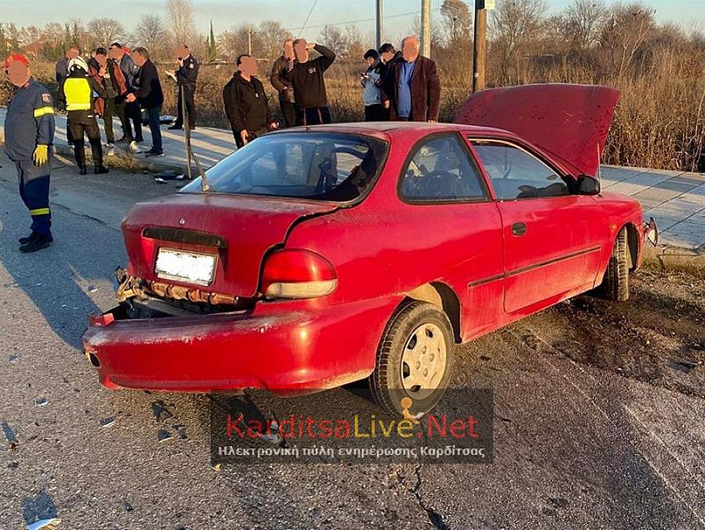 Τροχαίο δυστύχημα στην Καρδίτσα με θύμα 58χρονη