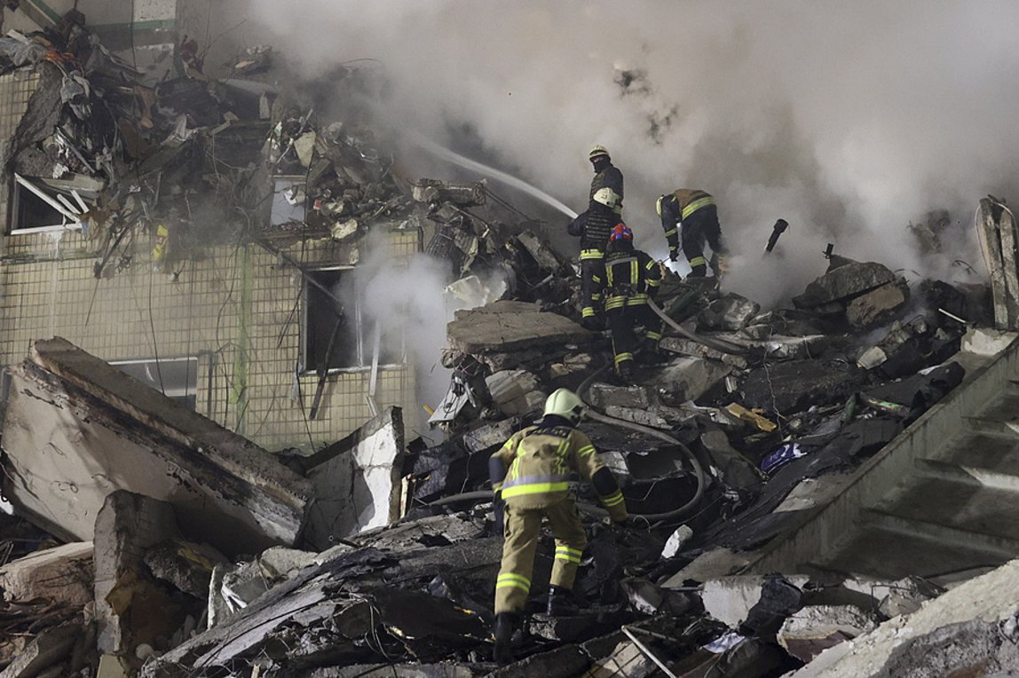 Ένας νεκρός σε επιδρομή της Ρωσίας στη Ντνίπρο, στην κεντρική Ουκρανία