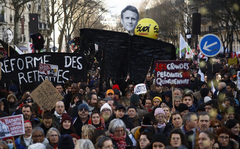 Γαλλία: Νέες κινητοποιήσεις για τις 7 και τις 11 Φεβρουαρίου ανακοίνωσαν τα συνδικάτα