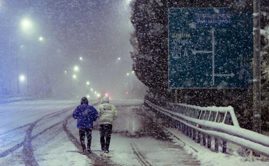 Κακοκαιρία «Μπάρμπαρα»: Έντονα φαινόμενα τις επόμενες ώρες στην Αττική - Πού θα χιονίσει -Live χάρτης