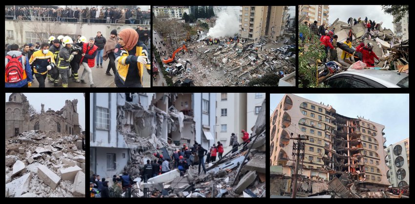Φονικά Ρίχτερ σε Τουρκία και Συρία - Νέος σεισμός 7,7 Ρίχτερ - Πάνω από 1.500 οι νεκροί