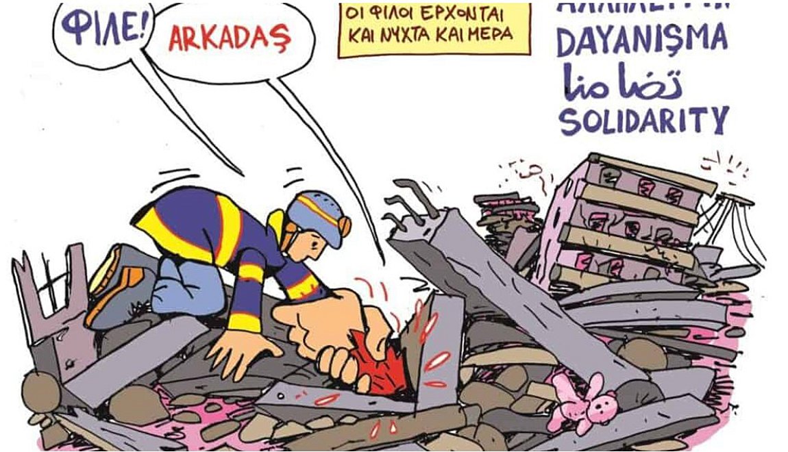 Χαμός στην Τουρκία με το πρωτοσέλιδο σκίτσο του Soloup στο «Ποντίκι»