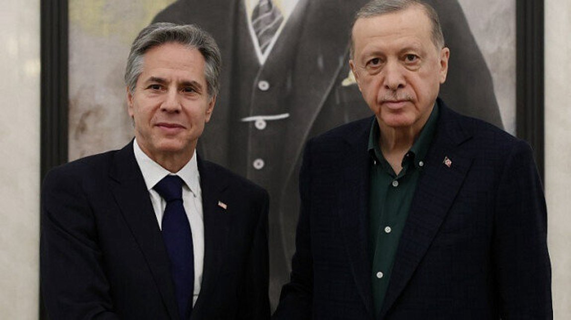 Συνάντηση Ερντογάν-Μπλίνκεν στην Άγκυρα