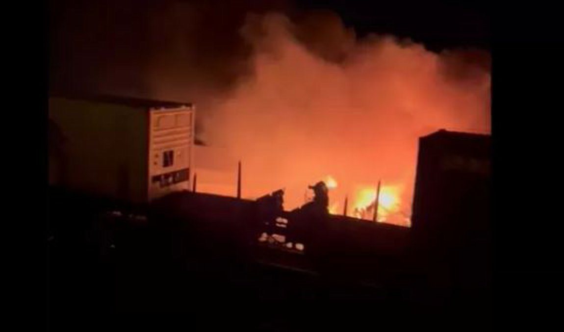 Νέο βίντεο, δευτερόλεπτα μετά τη σύγκρουση των τρένων στα Τέμπη