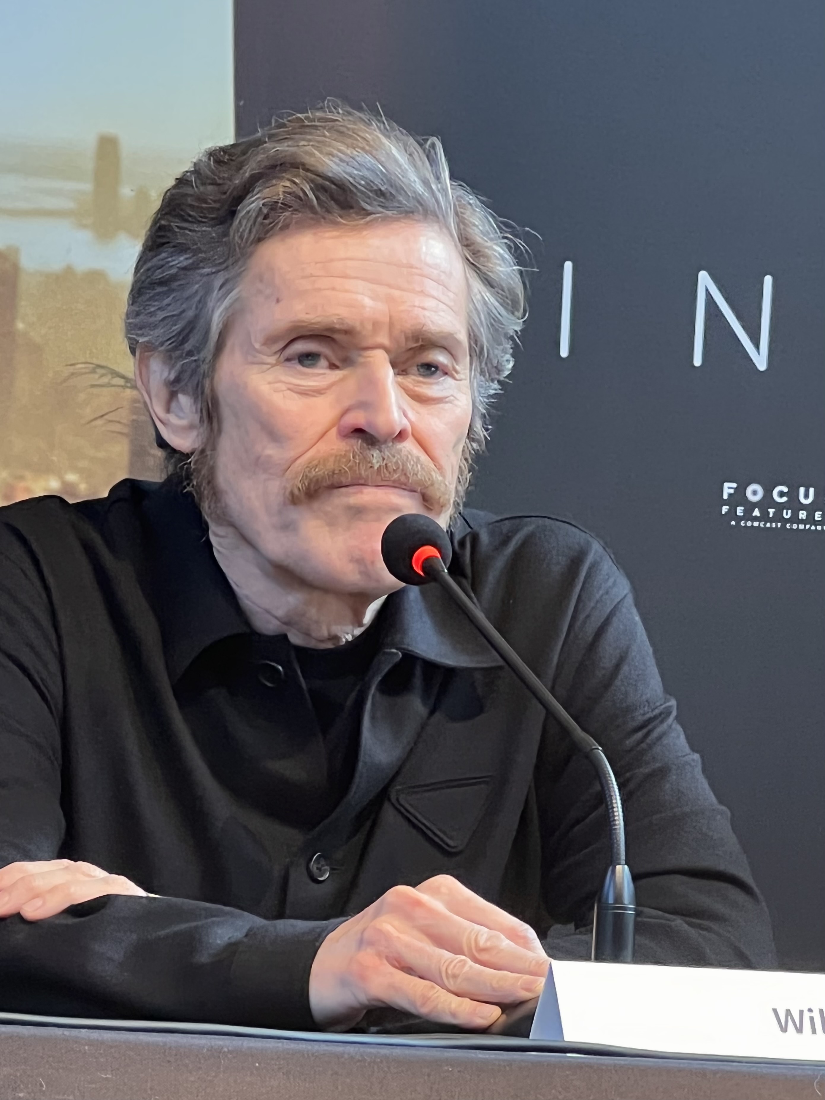 Ο Γουίλεμ Νταφόε στο Ωδείο Αθηνών