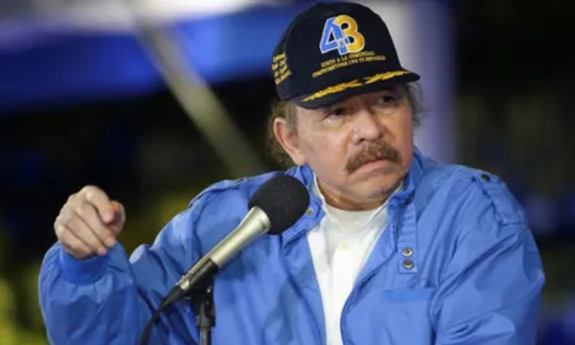 Ο πρόεδρος της Νικαράγουας Ντανιέλ Ορτέγα
