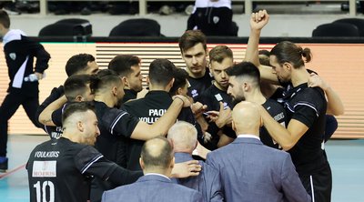 Volley League Ανδρών (πλέι οφ): Πρώτη εφετινή νίκη ο ΠΑΟΚ επί του Παναθηναϊκού και πρώτο βήμα για τους τελικούς - Βίντεο