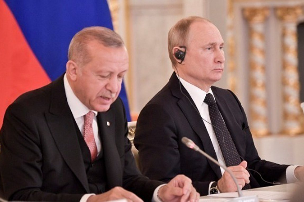Ενδεχόμενη επίσκεψη Πούτιν στην Τουρκία προανήγγειλε ο Ερντογάν