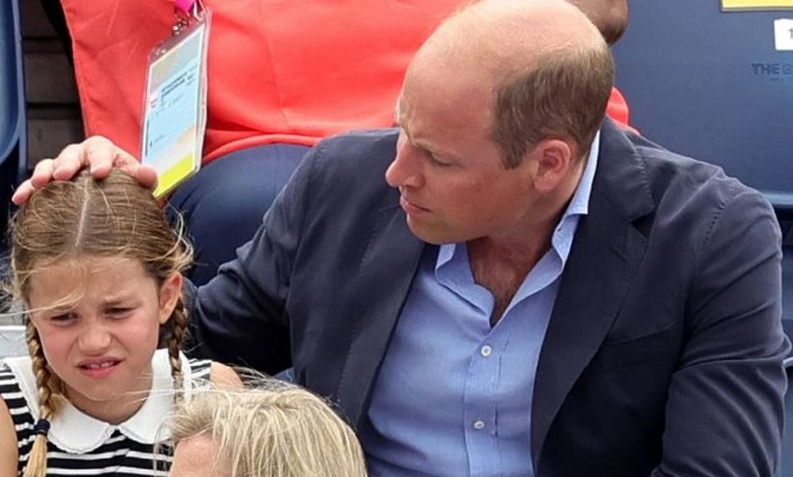 H τρυφερή χειρονομία του πρίγκιπα Γουίλιαμ στη μοναχοκόρη του, πριγκίπισσα Σάρλοτ