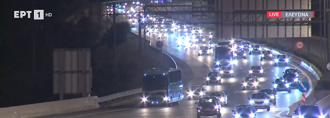 Σε εξέλιξη η επιστροφή των εκδρομέων – Δείτε LIVE χάρτες με την κίνηση