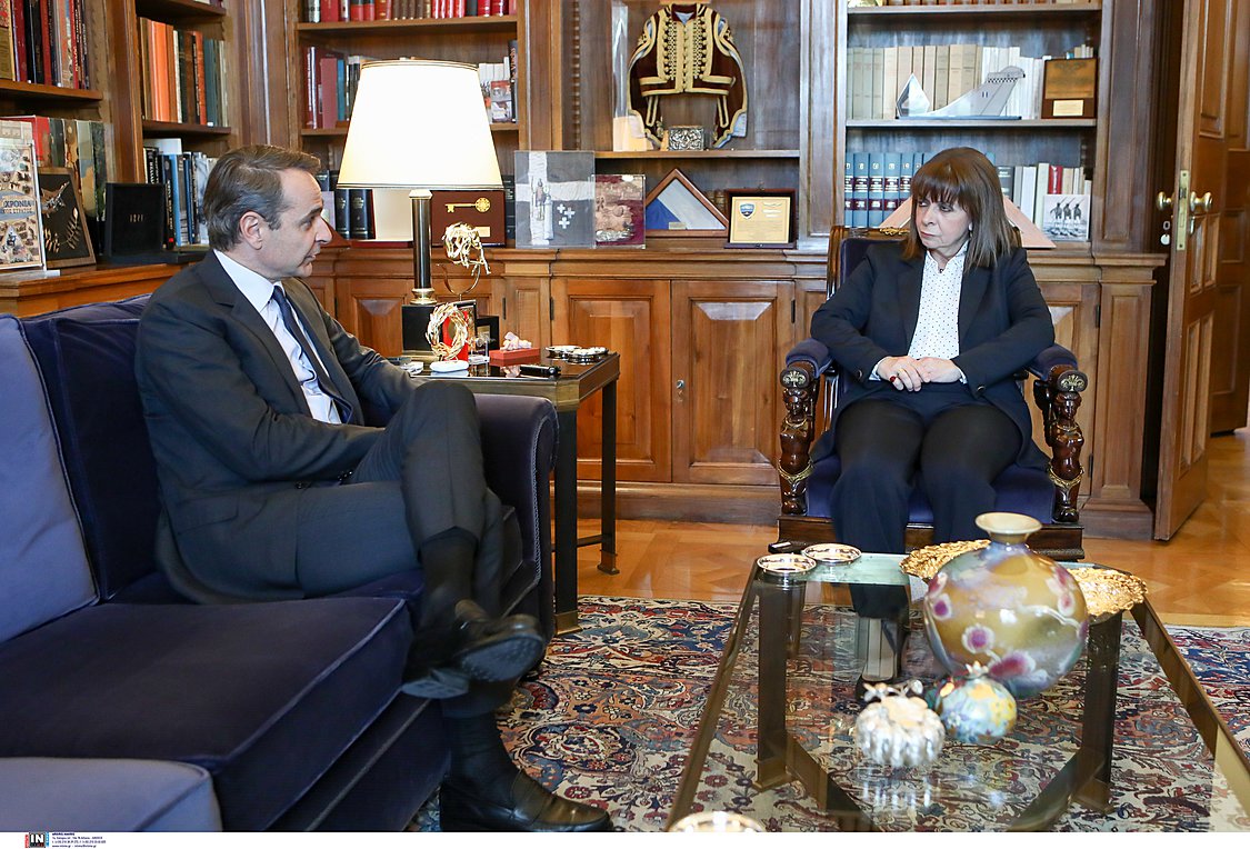 Εκλογές 2023: Το Σάββατο στις 11 το πρωί η συνάντηση Μητσοτάκη–Σακελλαροπούλου