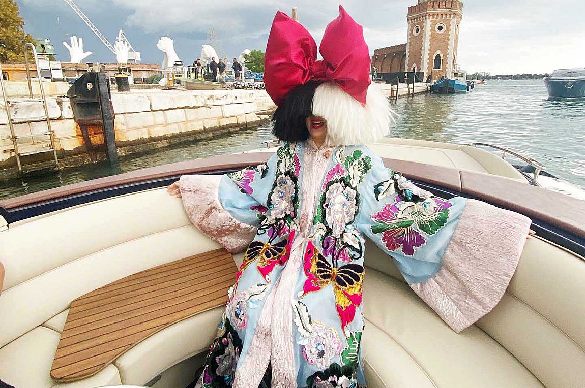 Sia: Ρομαντικός γάμος στο Πορτοφίνο