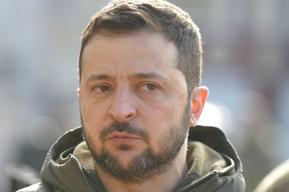 Ουκρανία: Στην πρώτη γραμμή του μετώπου ο Ζελένσκι