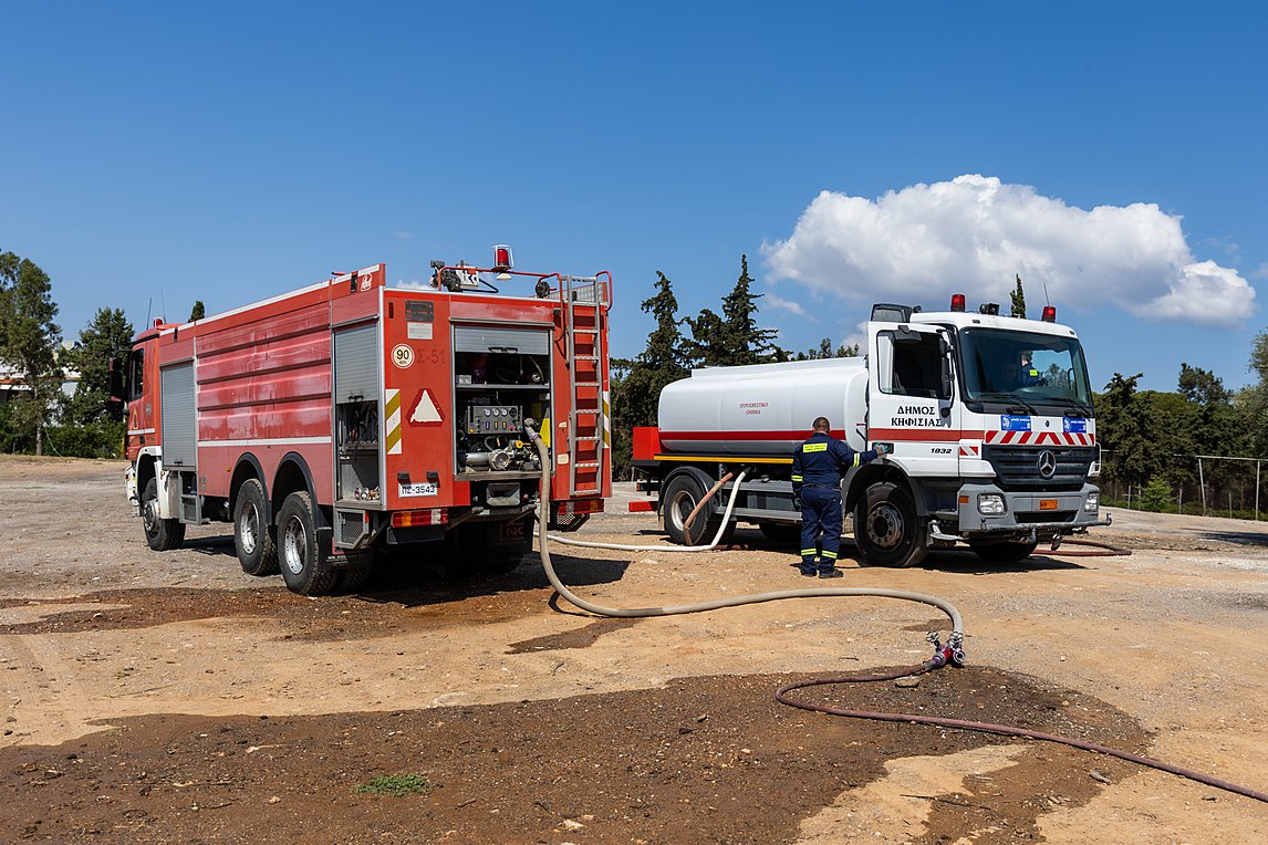 Βοιωτία: Οριοθετήθηκε η πυρκαγιά στο Ακόντιο
