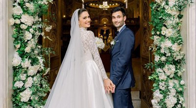 Άννα Πρέλεβιτς-Νικήτας Νομικός: Οι επίσημες φωτογραφίες από τον γάμο τους