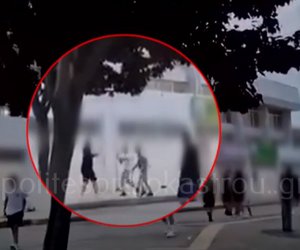 Θεσσαλονίκη: Βίντεο ντοκουμέντο από την άγρια συμπλοκή μεταξύ ανηλίκων στο Ωραιόκαστρο