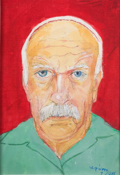 Χρόνης Μπότσογλου, Αυτοπροσωπογραφία Χρόνης Μπότσογλου, Αυτοπροσωπογραφία