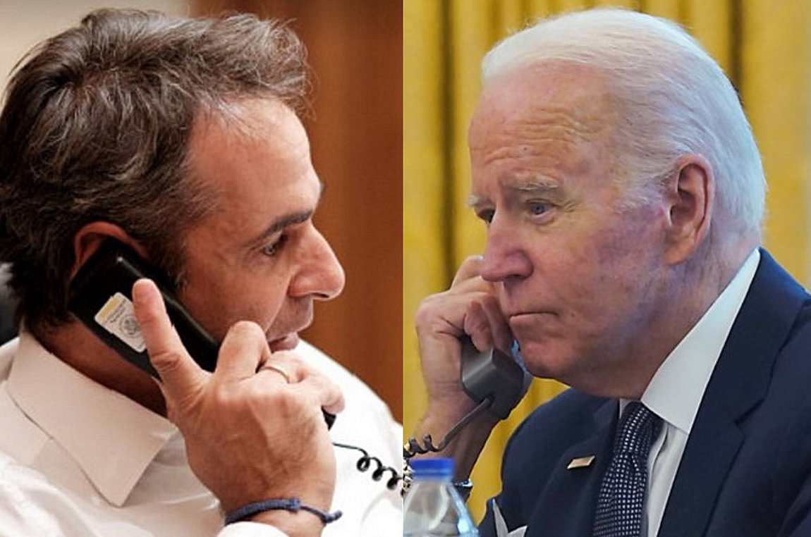 Τηλεφωνική επικοινωνία Μητσοτάκη-Μπάιντεν: Τι συζητήθηκε