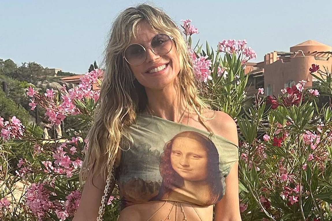 Heidi Klum: Απολαμβάνει την ηλιοθεραπεία της topless και ανεβάζει τη θερμοκρασία