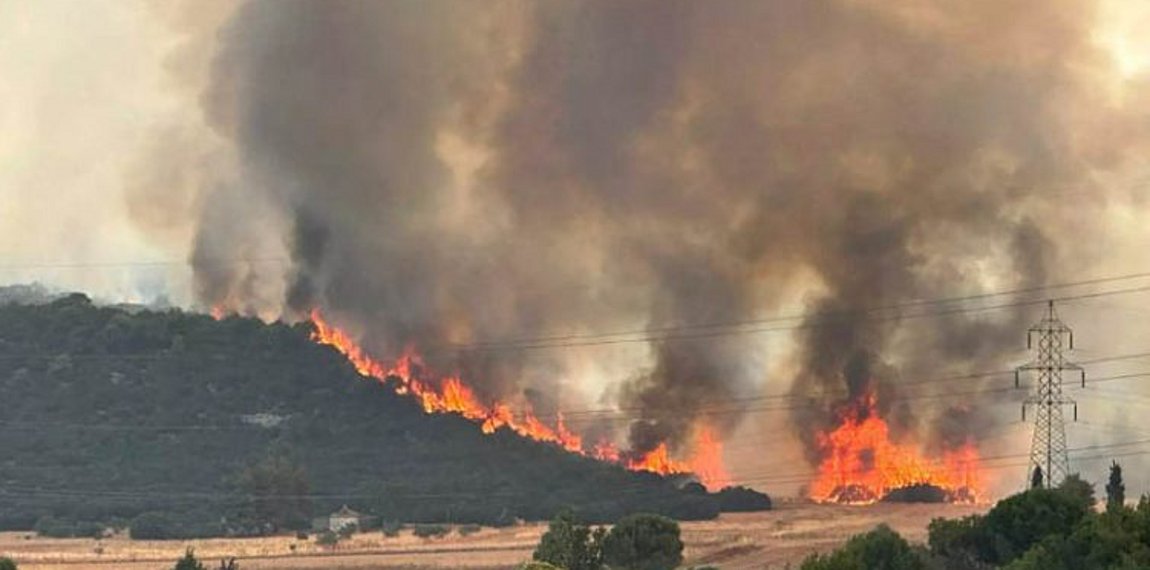 Φθιώτιδα: Συναγερμός για φωτιά στο Δομοκό