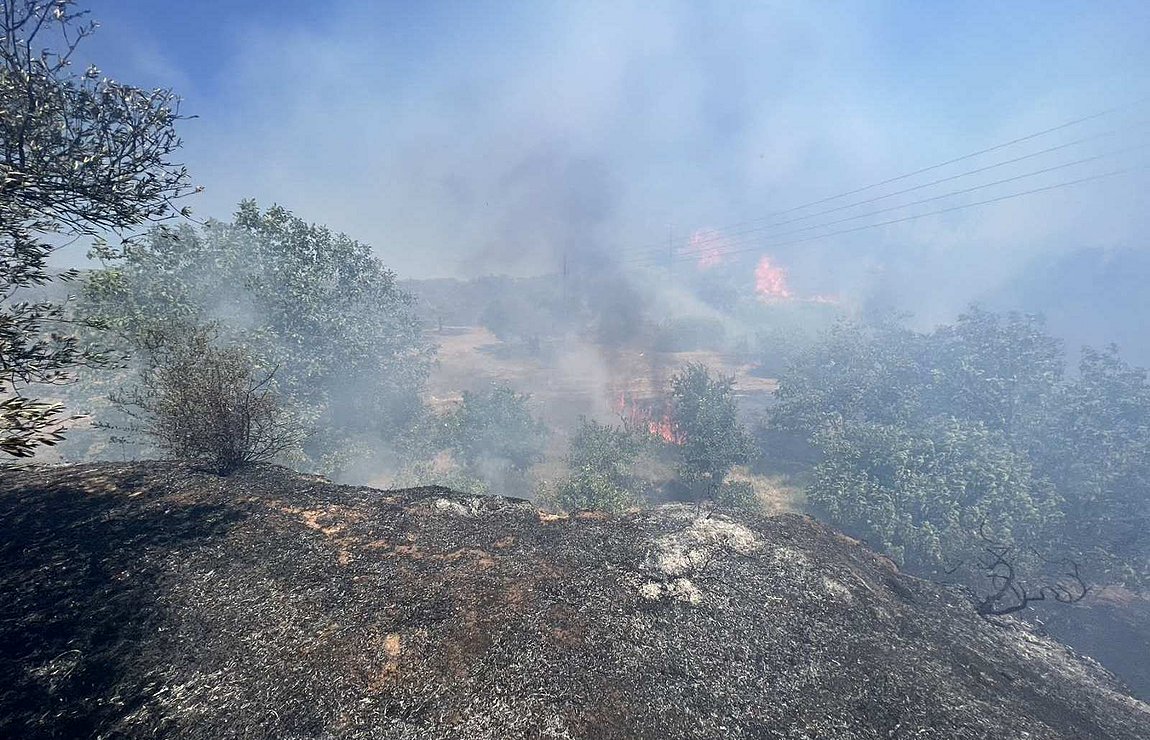 Κρήτη: Σε ύφεση η πυρκαγιά στο Ασήμι Ηρακλείου
