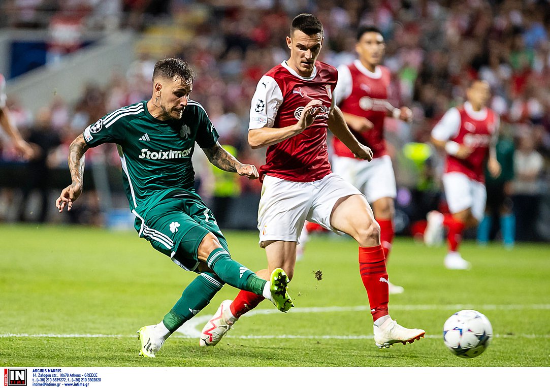 Champions League (play off): Στο φινάλε έμεινε ζωντανός για την πρόκριση – Ο Παναθηναϊκός έχασε 2-1 από την Μπράγκα – Δείτε τα γκολ