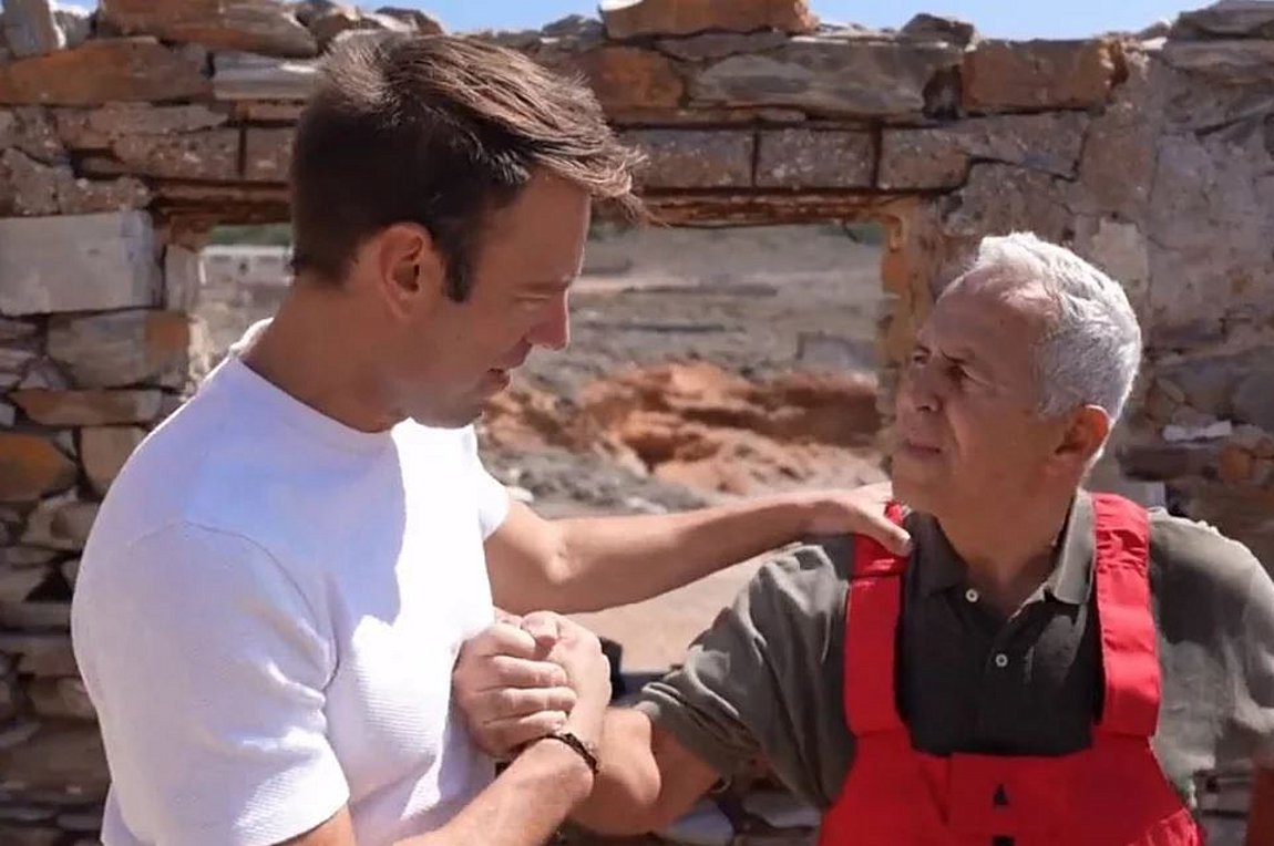 Η επίσκεψη Κασσελάκη στη Μακρόνησο – Η ανάρτησή του