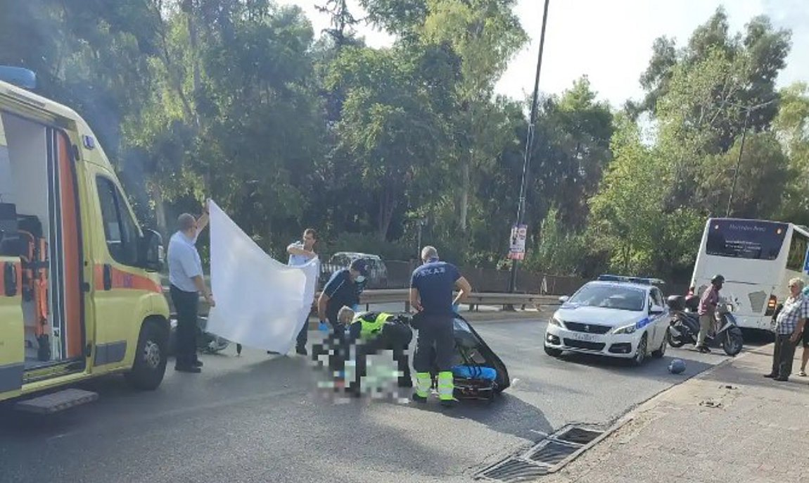 Νεκρή η οδηγός του δικύκλου μετά το τροχαίο στη Νέα Ιωνία